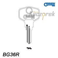 Errebi 049 - klucz surowy - BG36R